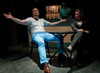 Prinsen och Gisbourne Prinsen (Magnus Jordung) och Gisbourne (Jenny Linder)