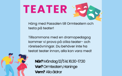 Funkisdrama på Ormteatern 12 Maj!