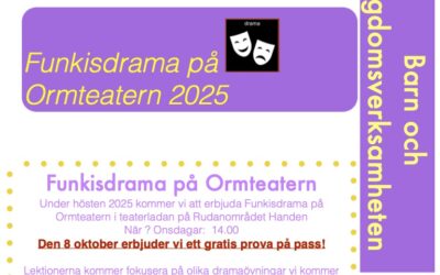Vill du prova på Funkisdrama?